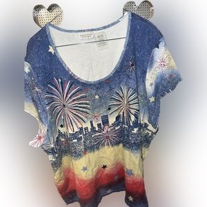 White Stag Plus Size Patriotic